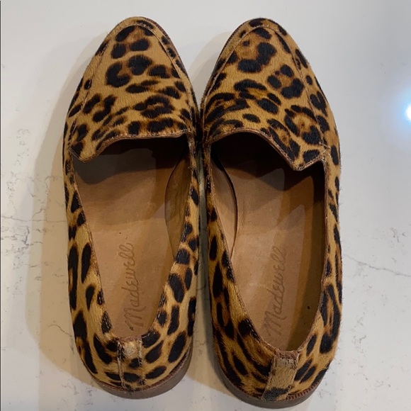 Madewell Frances Loafer in Leopard Calf Hair - Picture 6 of 7
